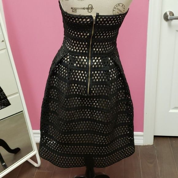 NWOT 💕💕Mystic Black Stretch Lace Dress Size M - Picture 6 of 14